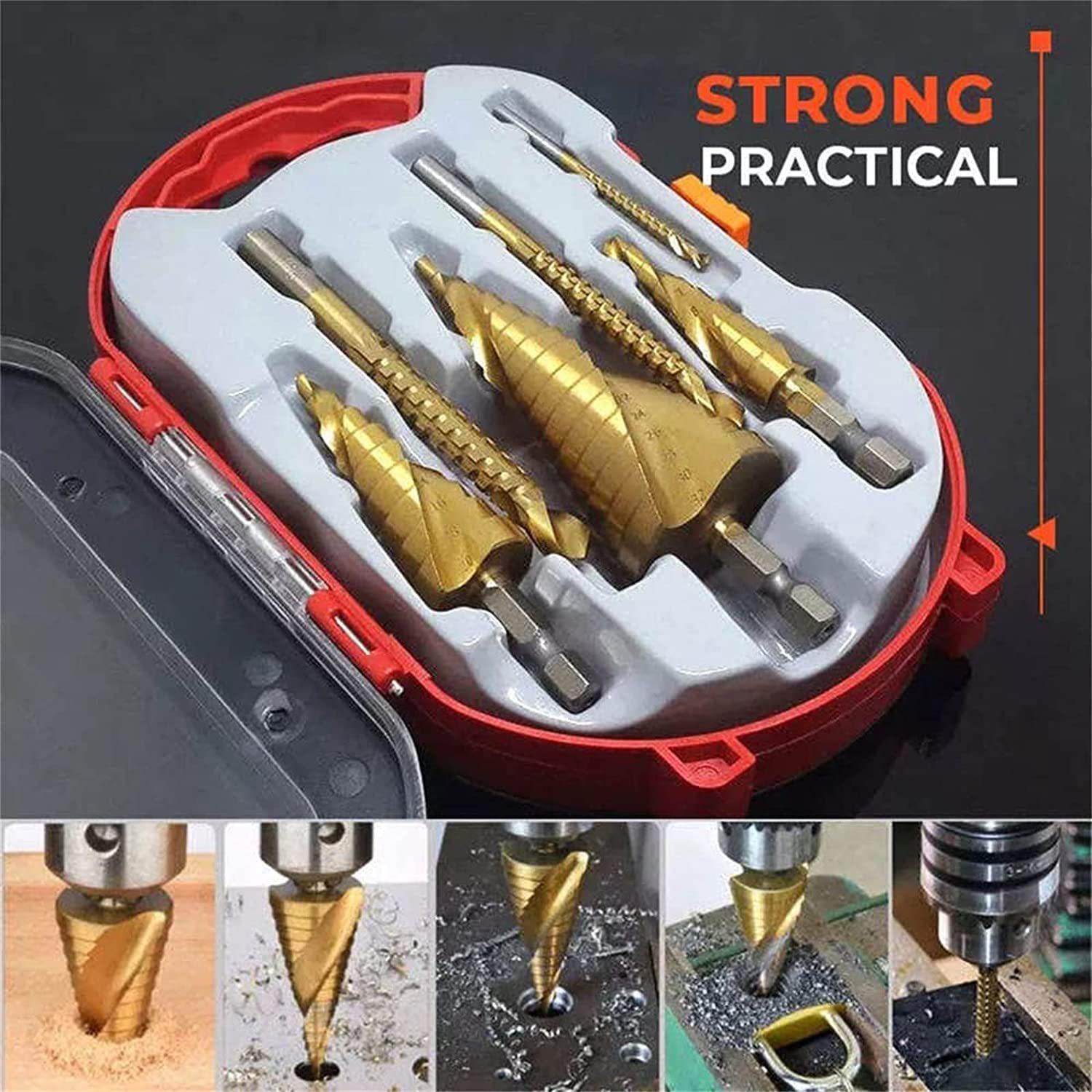 6PCs pagoda drill set