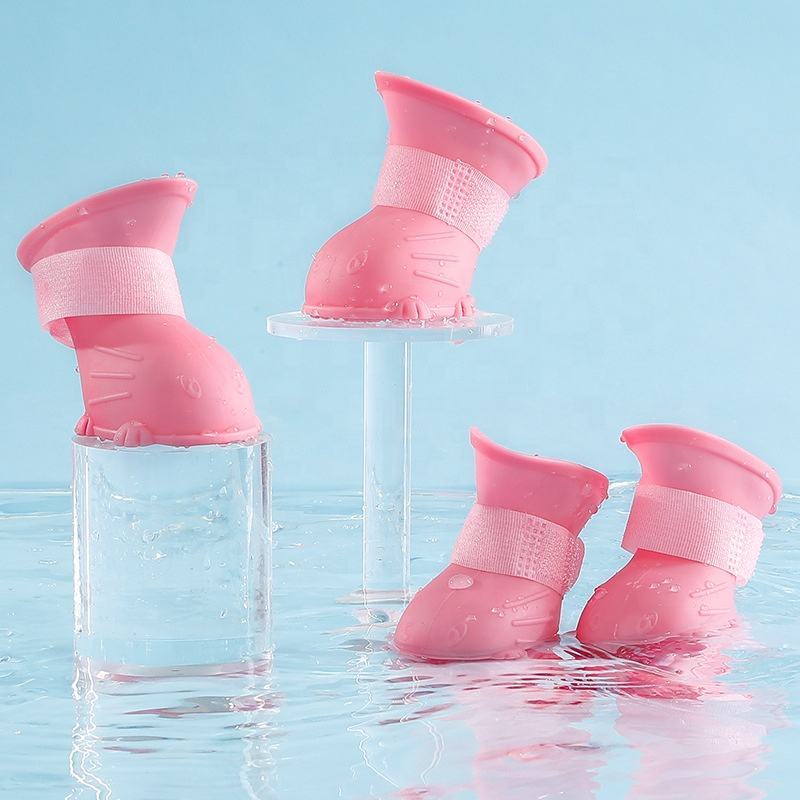 Waterproof Rain Boots for PET(4Pcs)