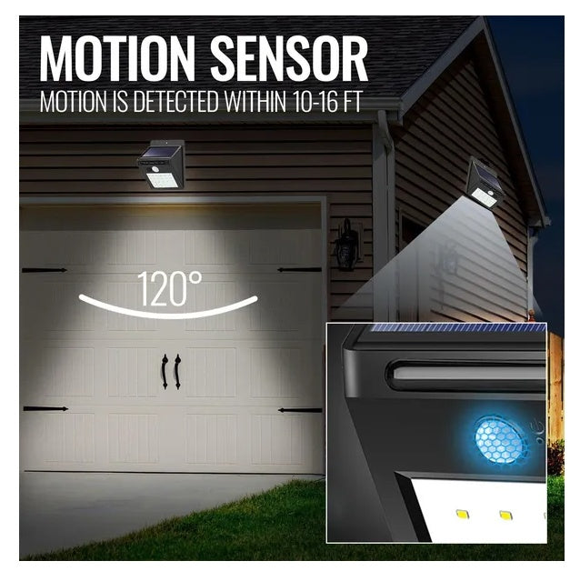 Outdoor Solar Powered Security Light