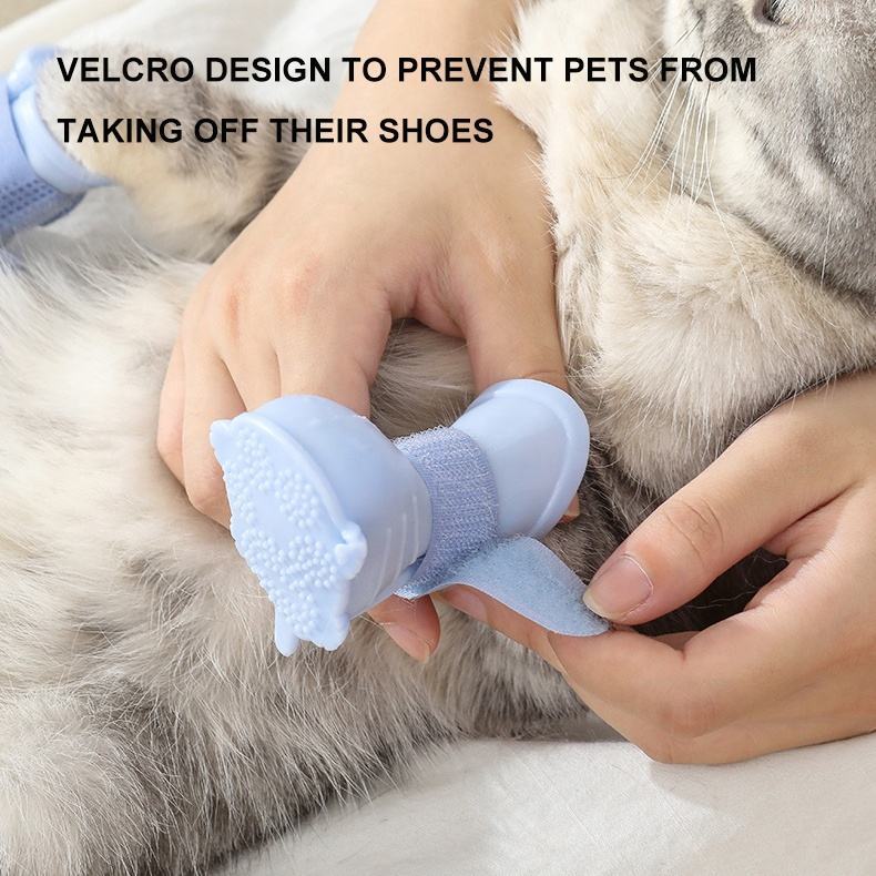 Waterproof Rain Boots for PET(4Pcs)