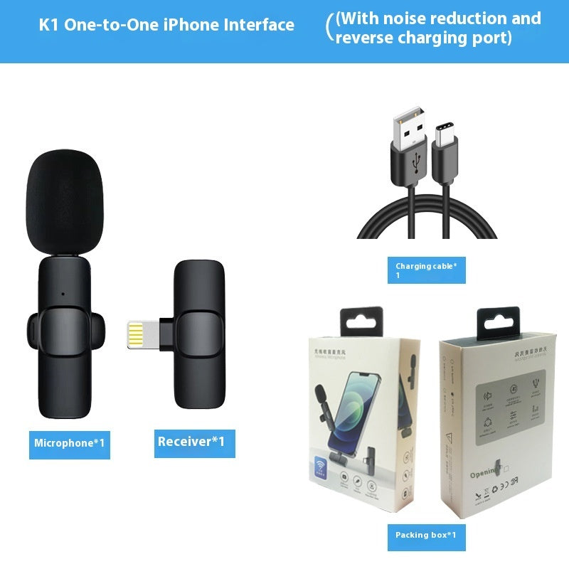 Wireless Collar Clip Microphone