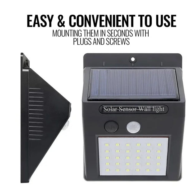 Outdoor Solar Powered Security Light