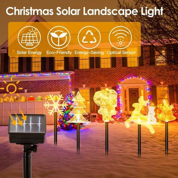 5Pcs Mixed Christmas Decoration Light