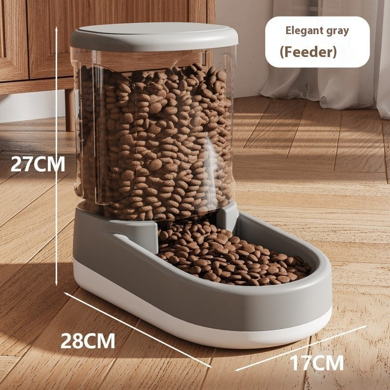 Automatic Water Fountain and Pet Feeder