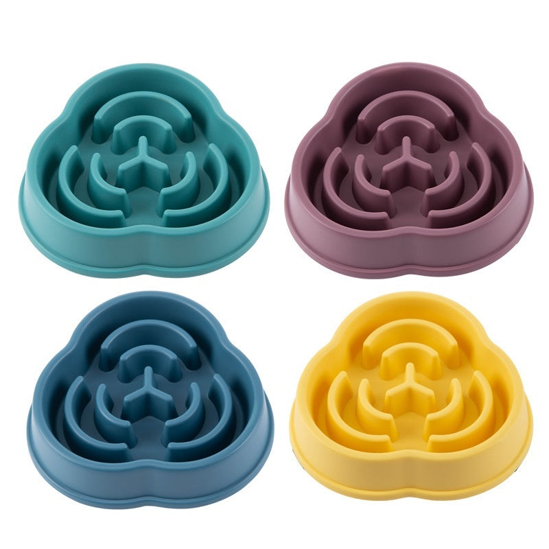 Pet Slow Feeding Bowl Anti-choke Anti-skid