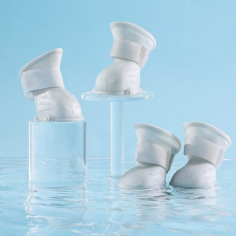 Waterproof Rain Boots for PET(4Pcs)