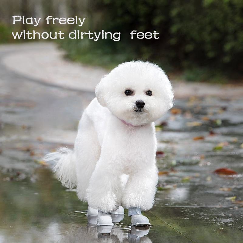 Waterproof Rain Boots for PET(4Pcs)