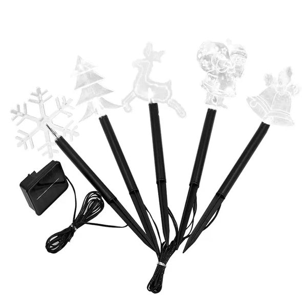 5Pcs Mixed Christmas Decoration Light