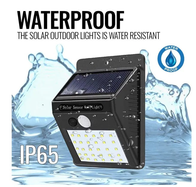 Outdoor Solar Powered Security Light