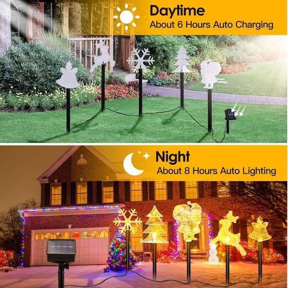 5Pcs Mixed Christmas Decoration Light