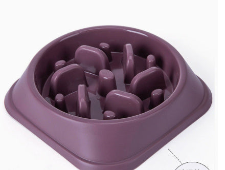 Pet Slow Feeding Bowl Anti-choke Anti-skid