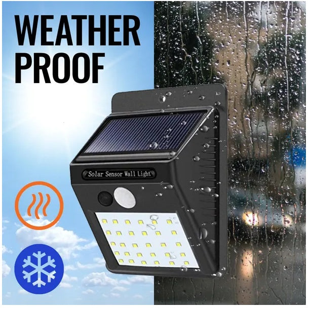 Outdoor Solar Powered Security Light