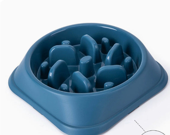 Pet Slow Feeding Bowl Anti-choke Anti-skid