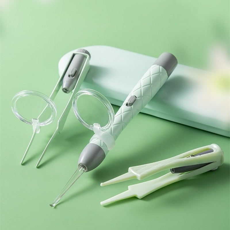 Ear Cleaning Tool Set with Light-emitting