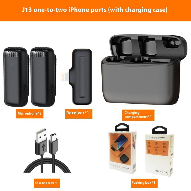 Wireless Collar Clip Microphone