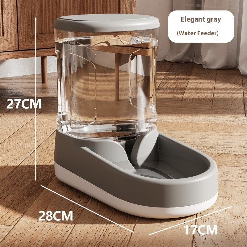 Automatic Water Fountain and Pet Feeder