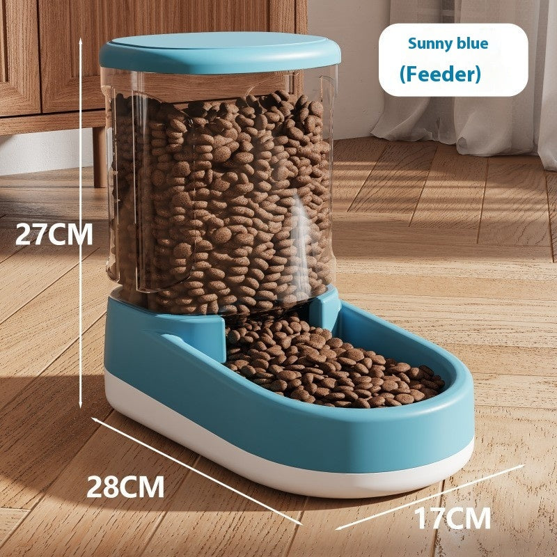 Automatic Water Fountain and Pet Feeder