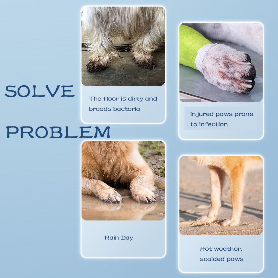 Waterproof Rain Boots for PET(4Pcs)