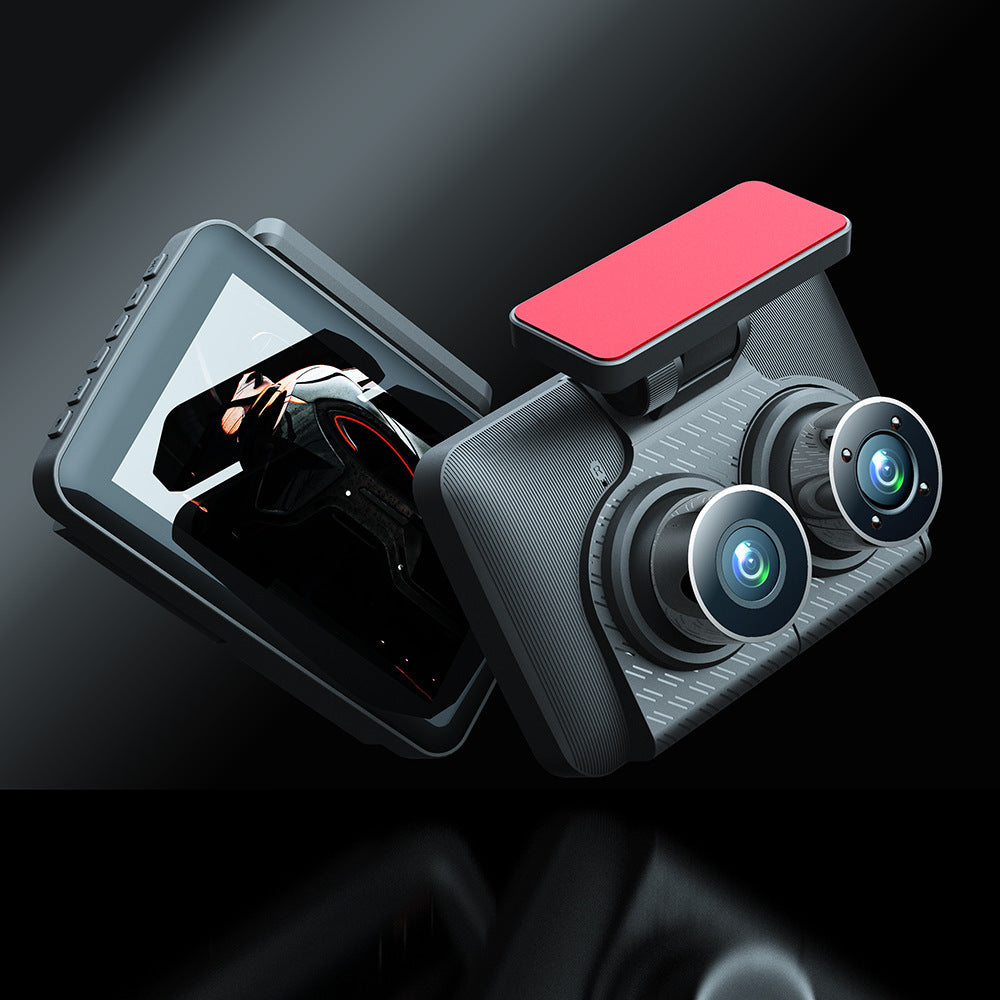 Dashcam with 4 Inch smart screen HD 1080P Infrared Night Vision