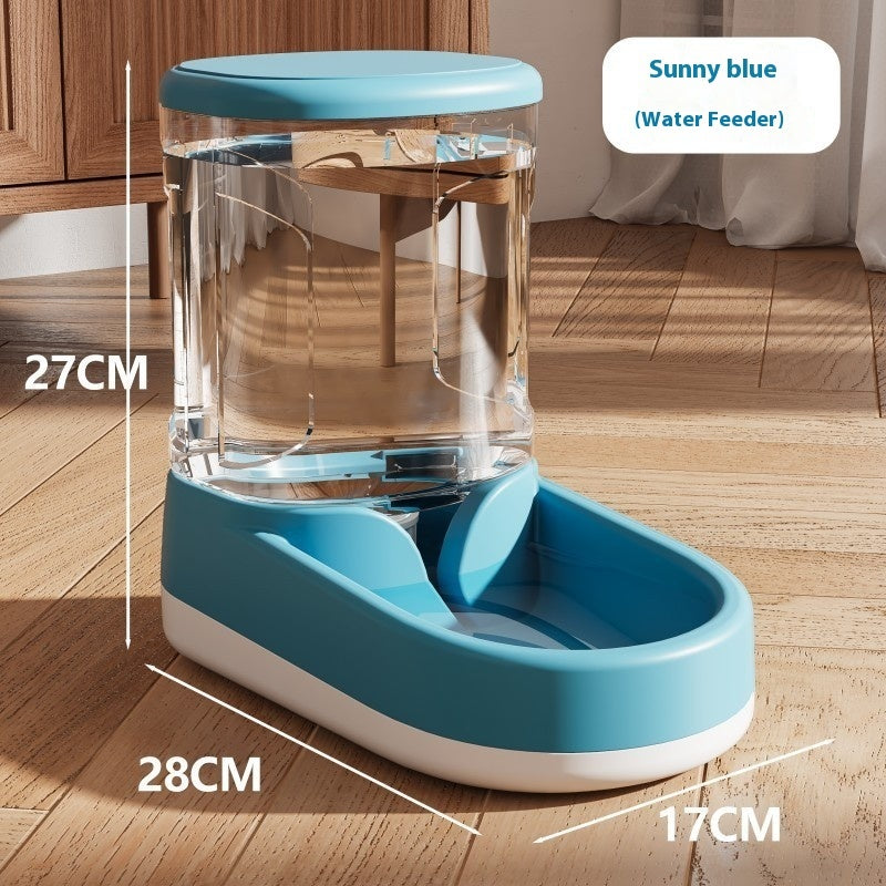 Automatic Water Fountain and Pet Feeder