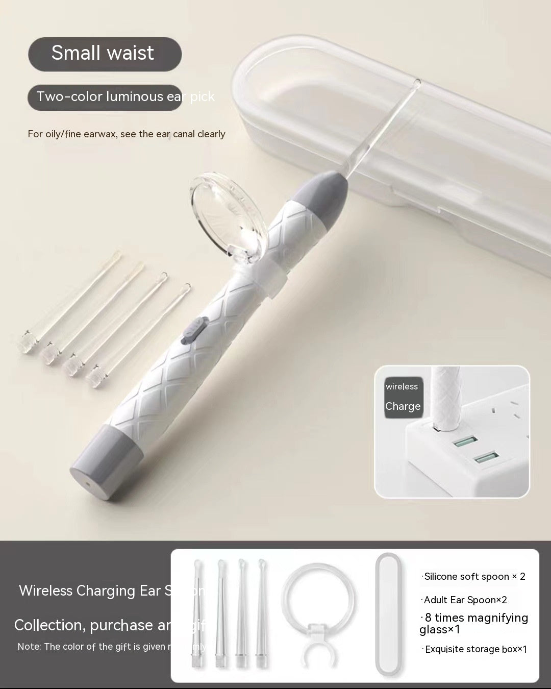 Ear Cleaning Tool Set with Light-emitting