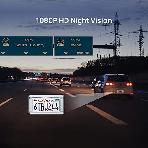 Smart Dash Cam 1080P HD Powerful Night Vision