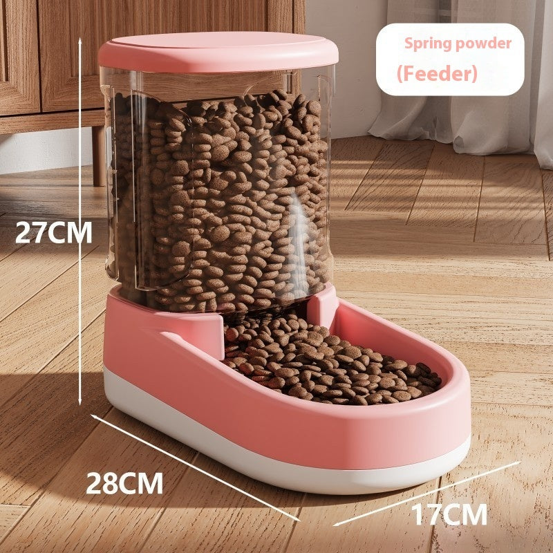 Automatic Water Fountain and Pet Feeder