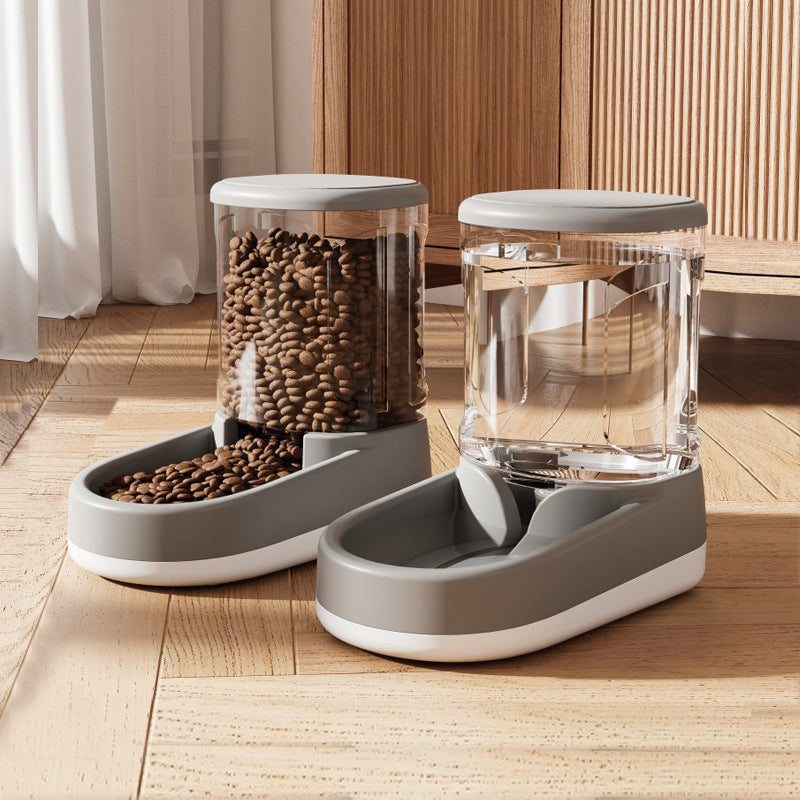 Automatic Water Fountain and Pet Feeder
