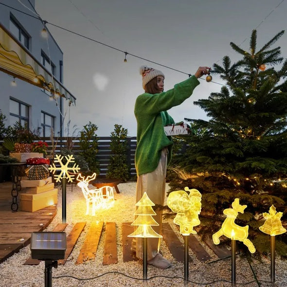 5Pcs Mixed Christmas Decoration Light