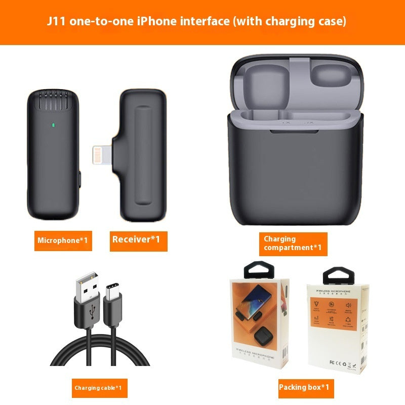 Wireless Collar Clip Microphone