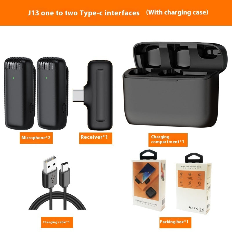Wireless Collar Clip Microphone
