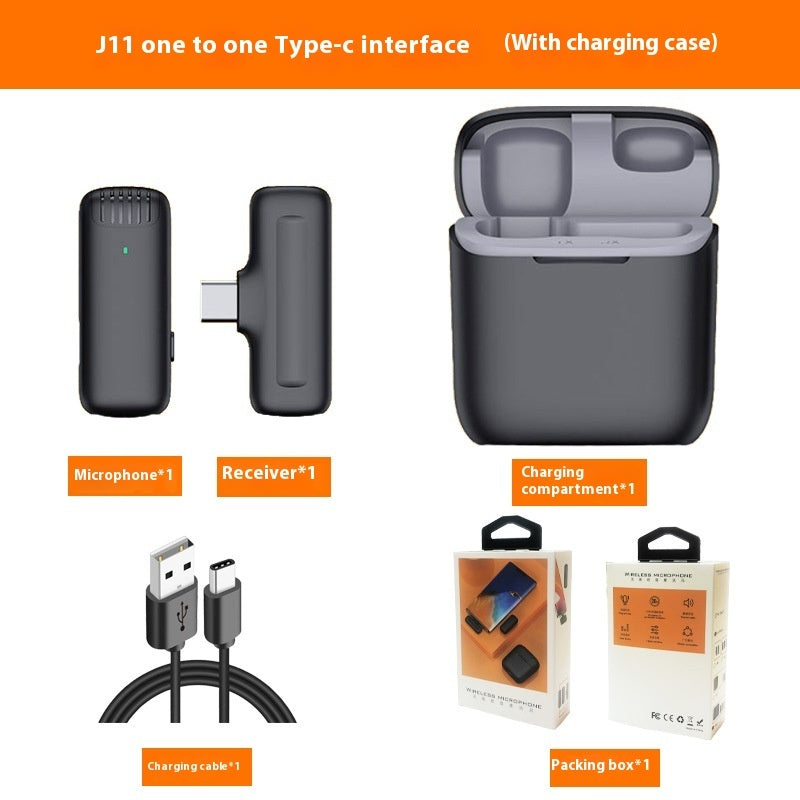 Wireless Collar Clip Microphone
